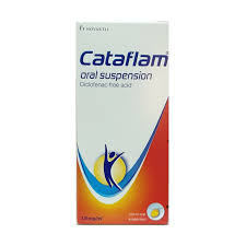 Pain Relief, CATAFLAM SUSPENSION 120ML